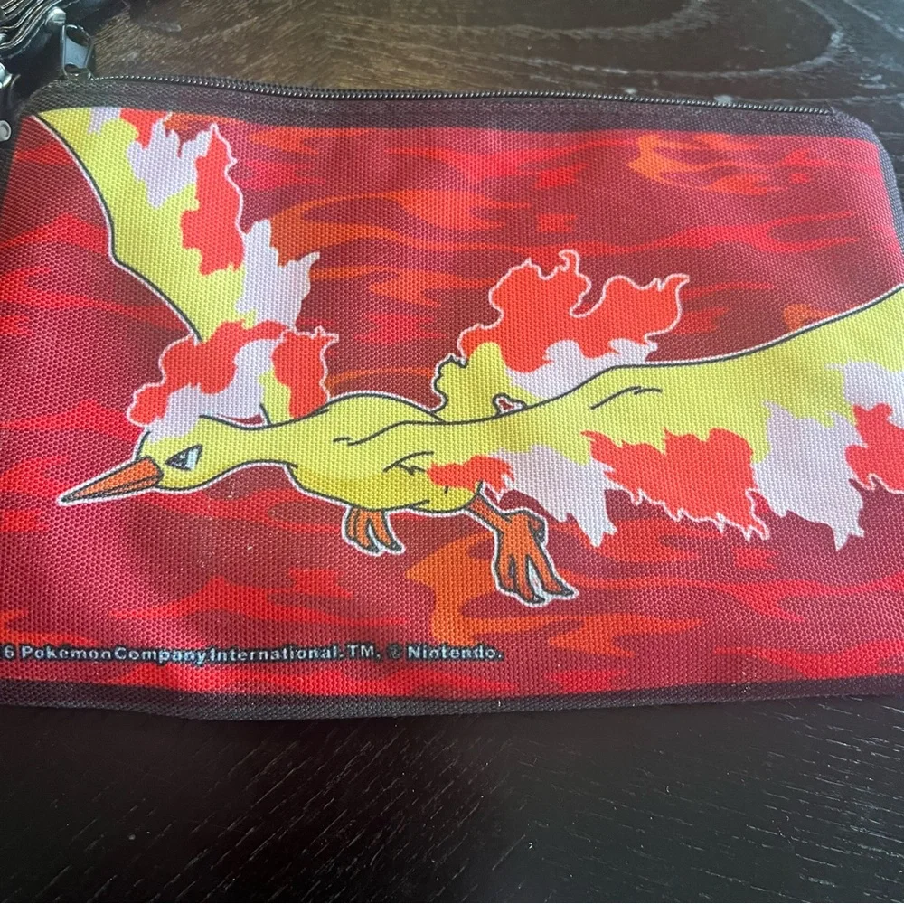 Buckle-Down Moltres Fire Bird Ho-Oh Pokémon Wristlet Wallet